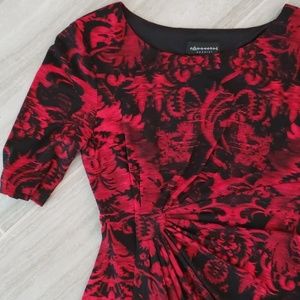 Red & Black Dress | Size 10 | Connected Apparel